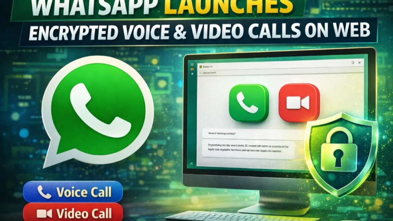 WhatsApp Web Gets Encrypted Voice & Video Calling