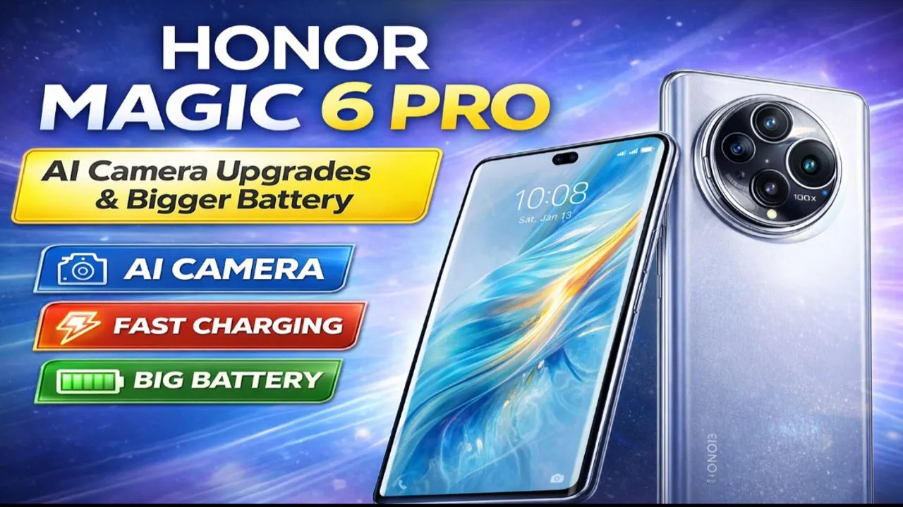 Honor Magic 6 Pro Gets AI Camera & Battery Upgrade
